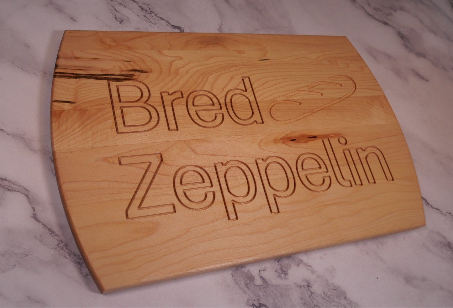 Bred Zeppelin Cutting Board