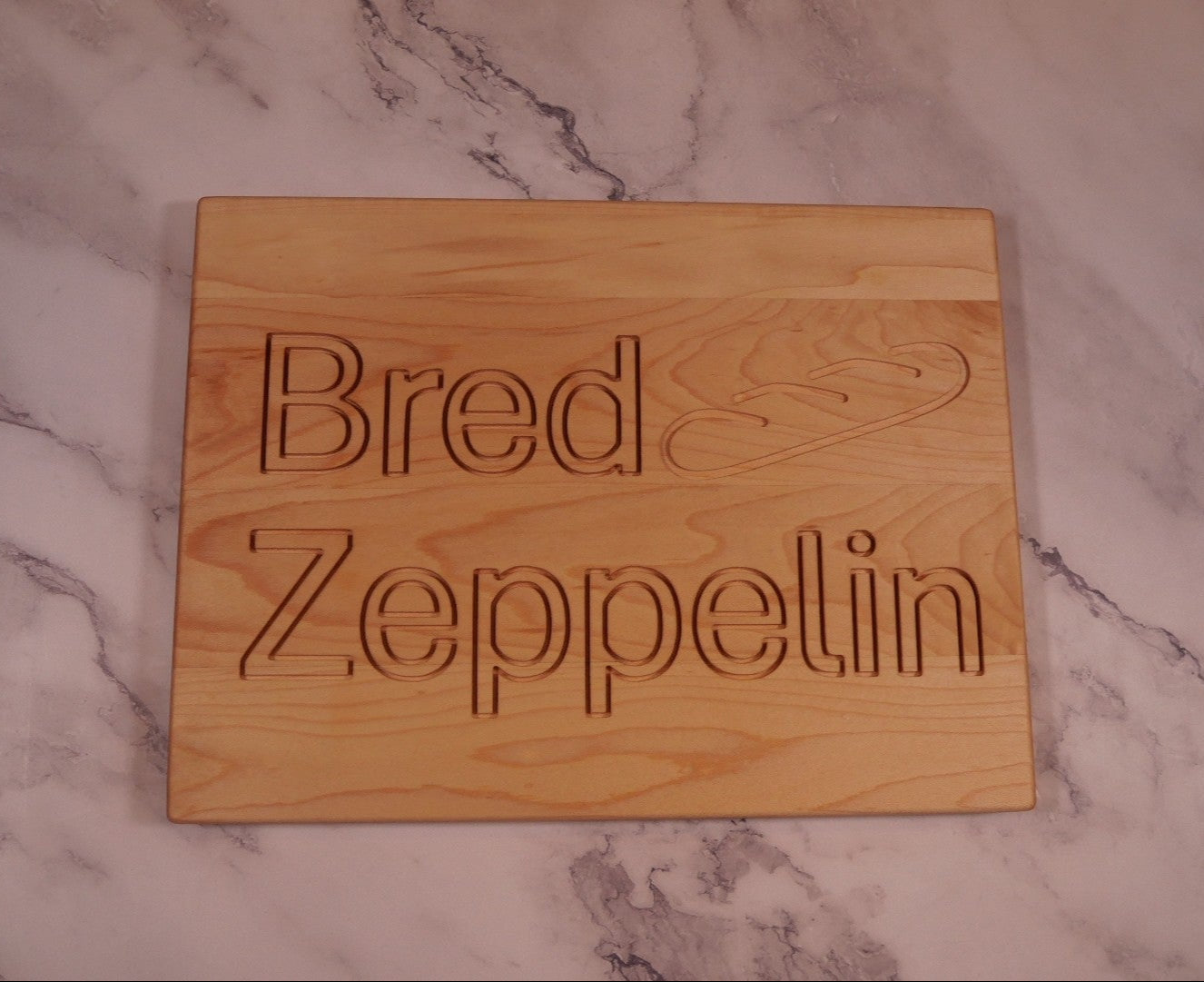 Bred Zeppelin Cutting Board