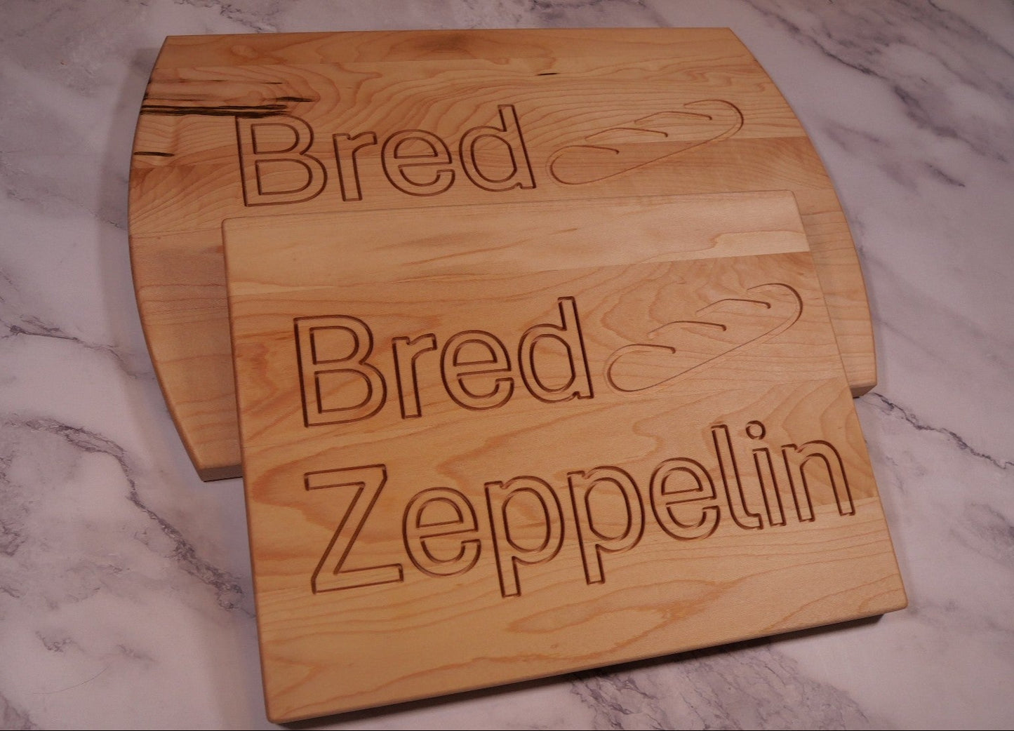 Bred Zeppelin Cutting Board